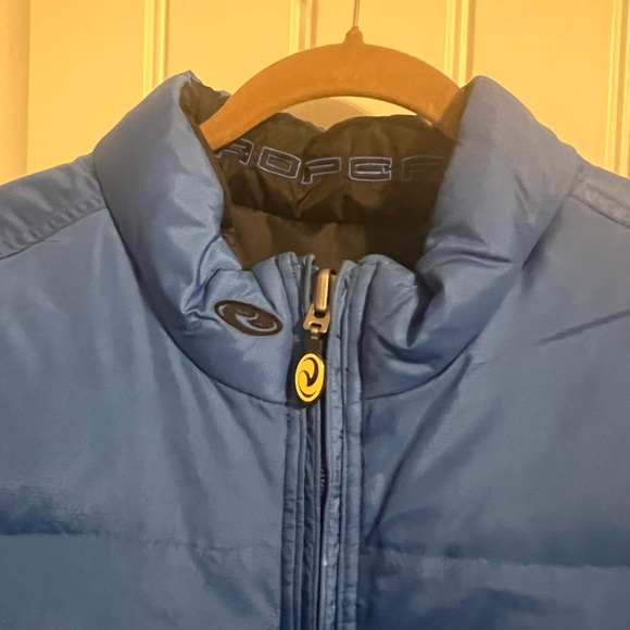 #3280. Roper Range Gear Insulated Reversible Black/Blue Vest. Men's Size XXL - Picture 12 of 16